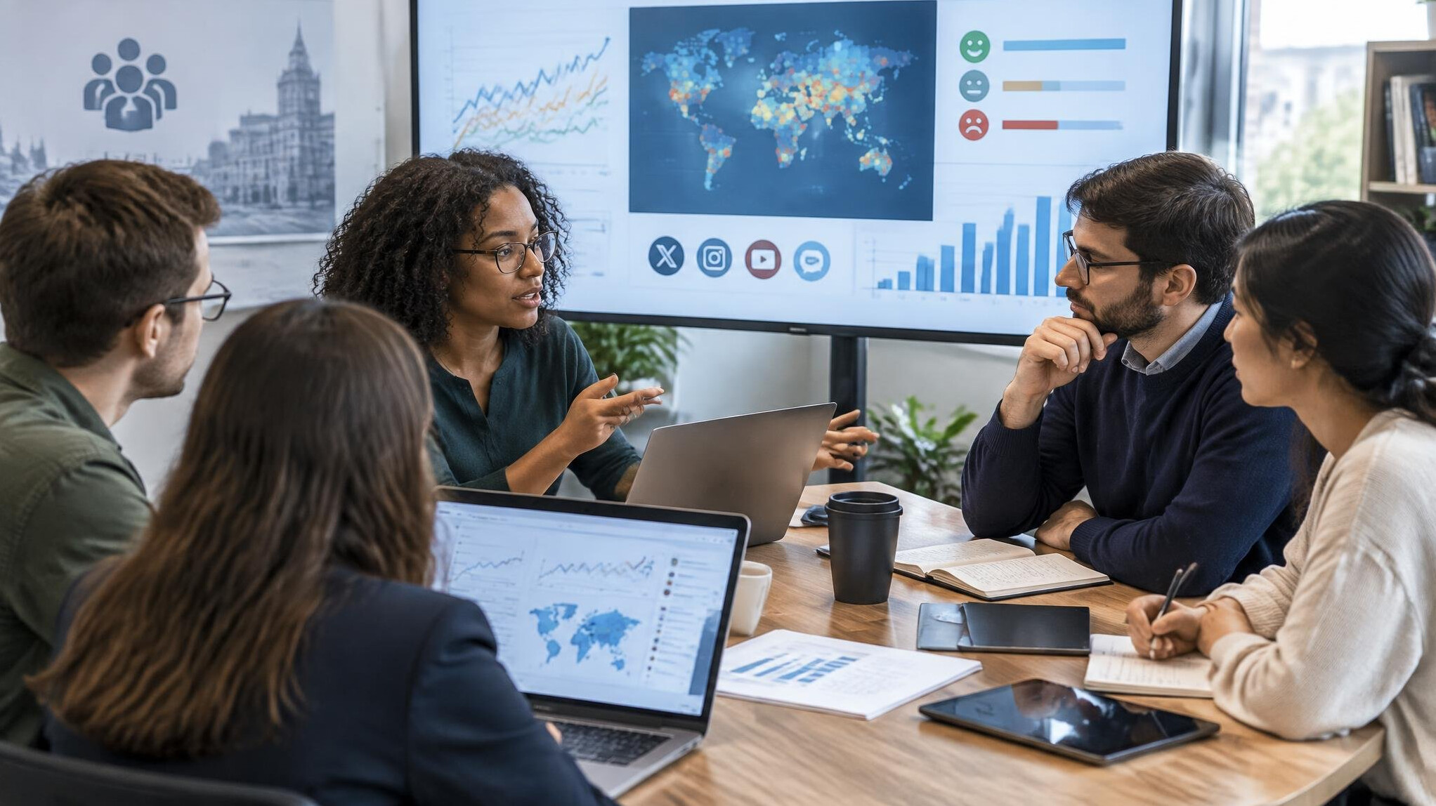 people analyzing social data